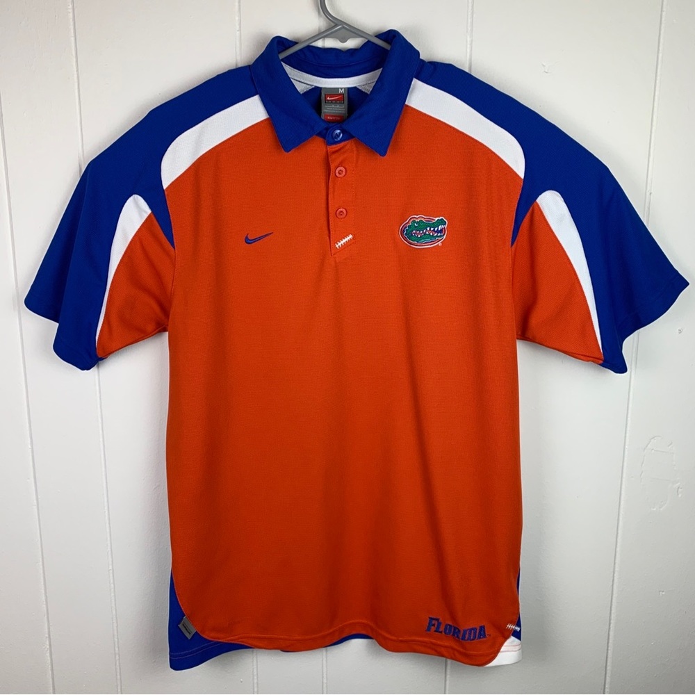 Nike Team Florida Gators Polo Orange Men’s Medium